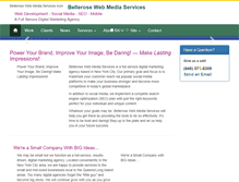 Tablet Screenshot of bellerosewebmedia.com